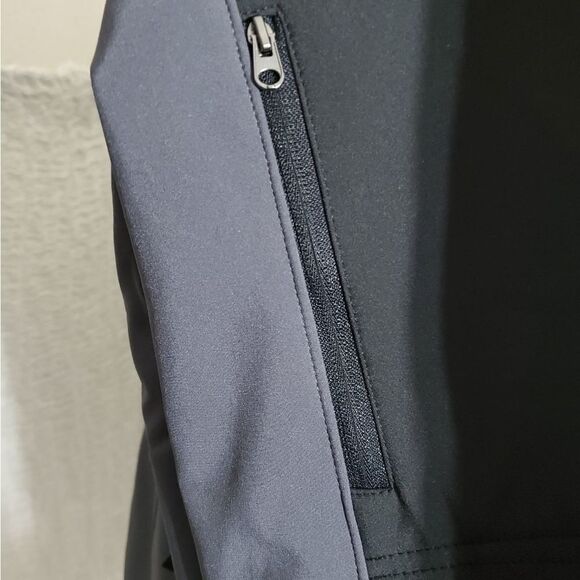 North End Black & Gray Color Block Soft Shell Jacket Size Medium - Picture 6 of 13